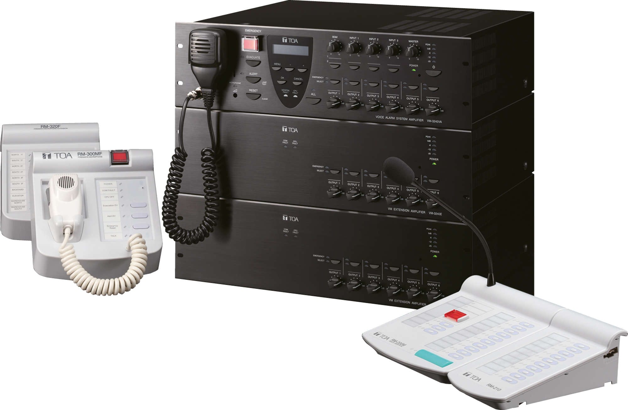 TOA VM-3000 voice-alarm system